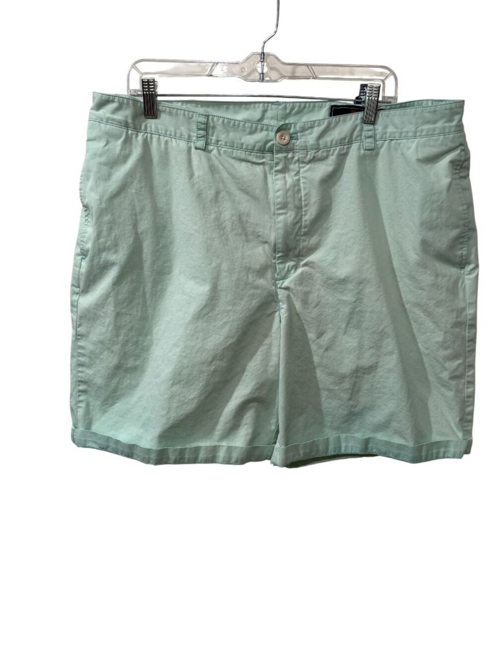 Vineyard Vines Mens Mint Green Chino Shorts Size 40 Cotton Blend